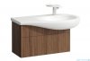 Laufen ILBAGNOALESSI szafka pod umywalkę 99x32cm Noce canaletto H4304310976301